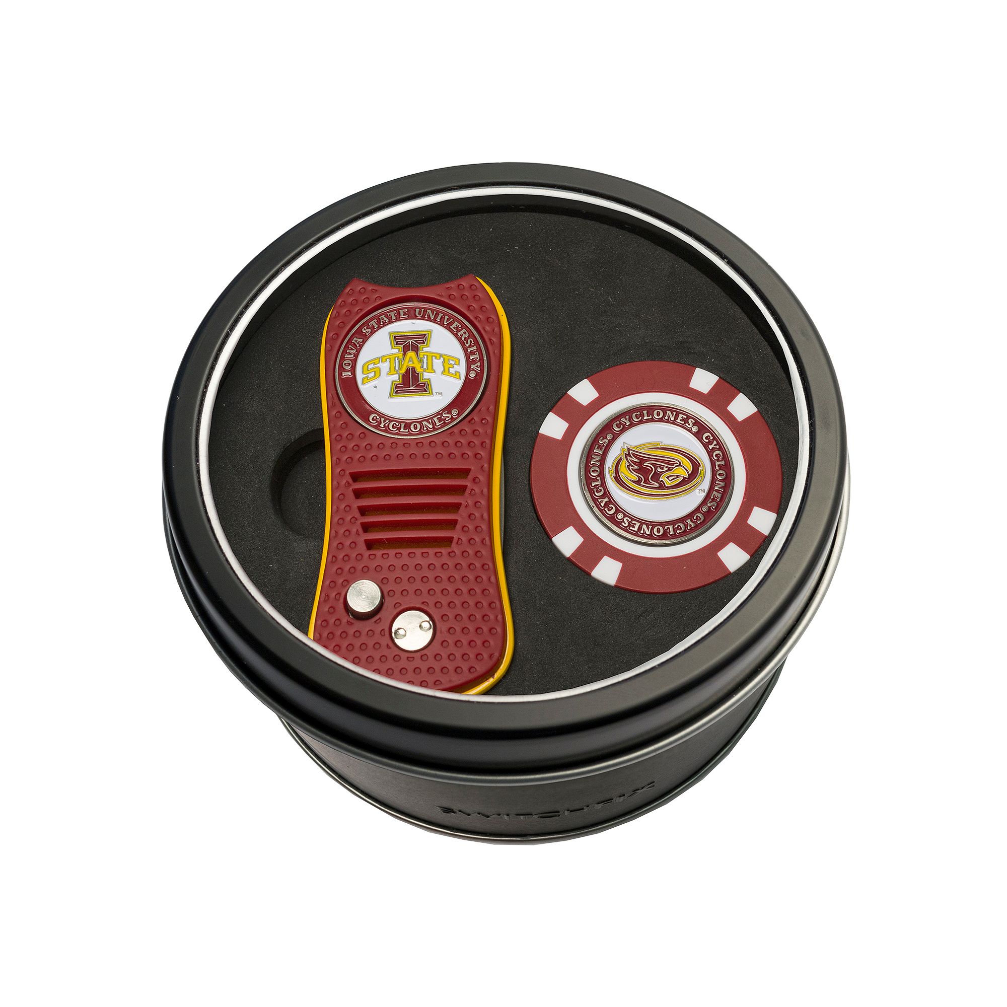 Team Golf Iowa State Cyclones Switchfix Divot Tool & Golf Chip Set