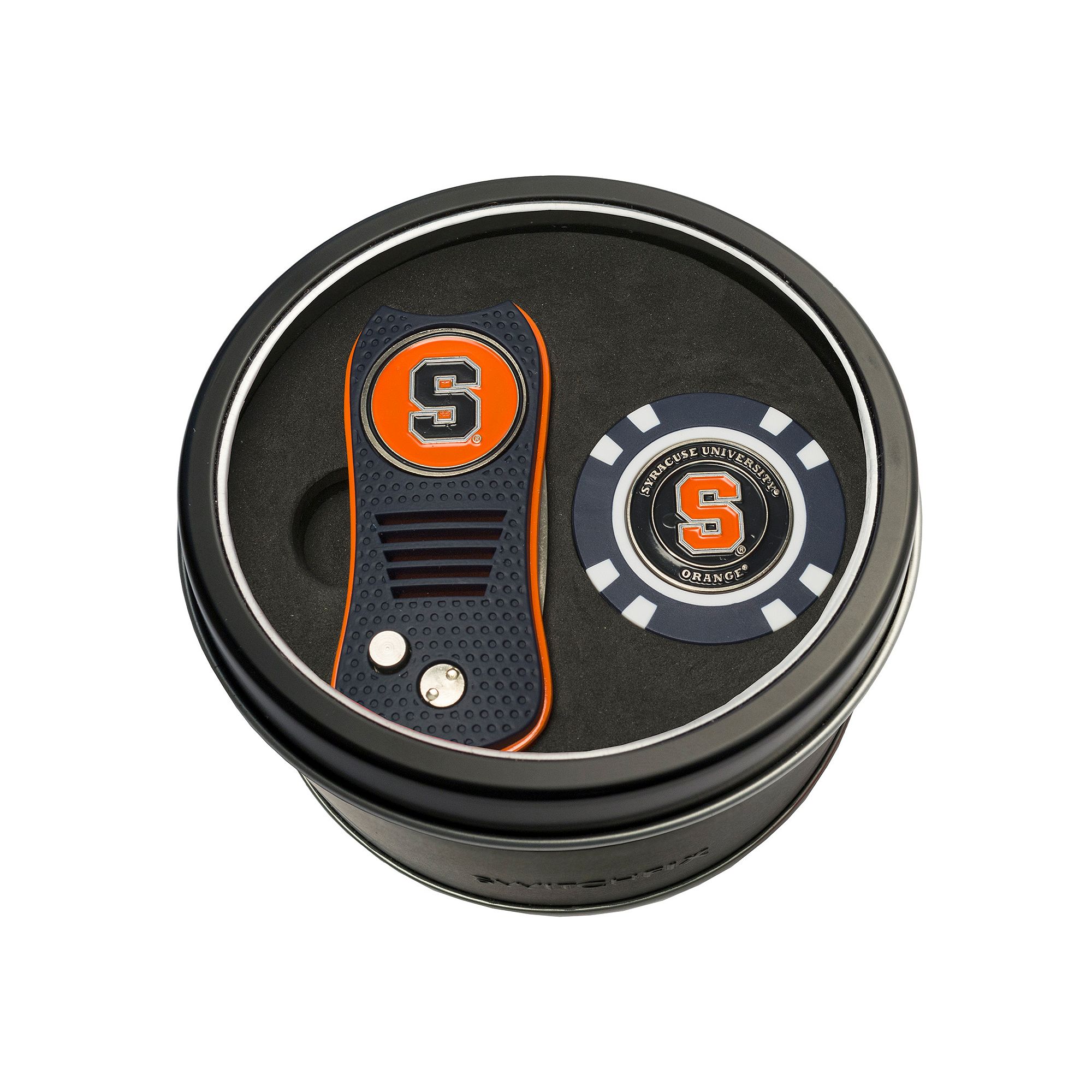 Team Golf Syracuse Orange Switchfix Divot Tool & Golf Chip Set