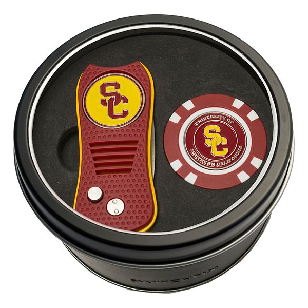 Team Golf USC Trojans Switchfix Divot Tool & Golf Chip Set