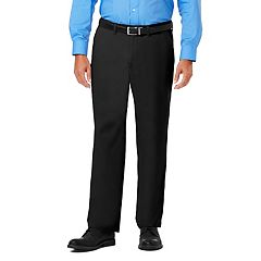 Men's J.M. Haggar Luxury Comfort Classic-Fit 4-Way Stretch Flat-Front Casual Pants