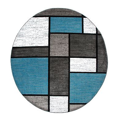 World Rug Gallery Alpine Modern Geometric Rug