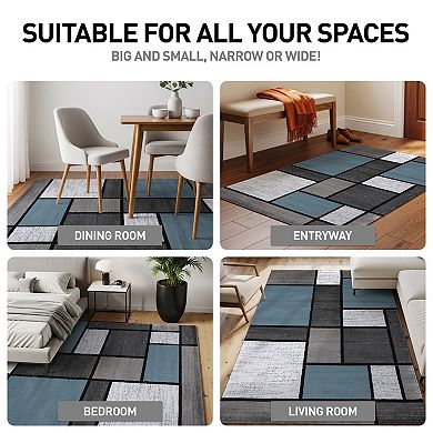 World Rug Gallery Alpine Modern Geometric Rug