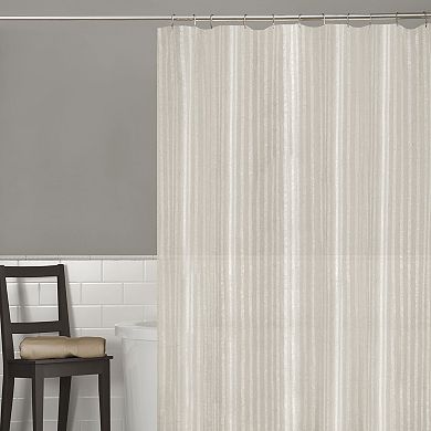Home Classics® Linen Stripe Shower Curtain