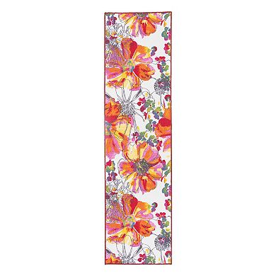 World Rug Gallery Avora Modern Colorful Floral Rug 