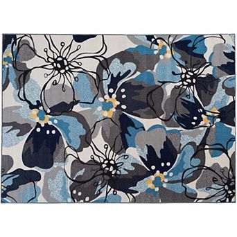 World Rug Gallery Avora Modern Floral Rug