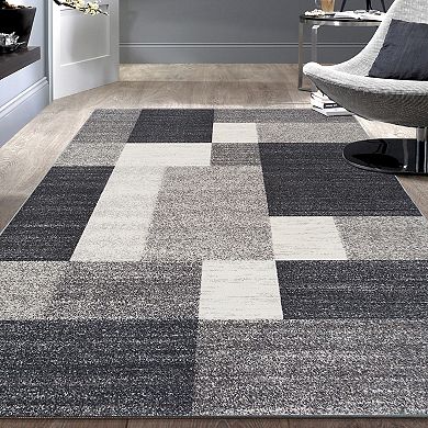 World Rug Gallery Avora Modern Geometric Rug