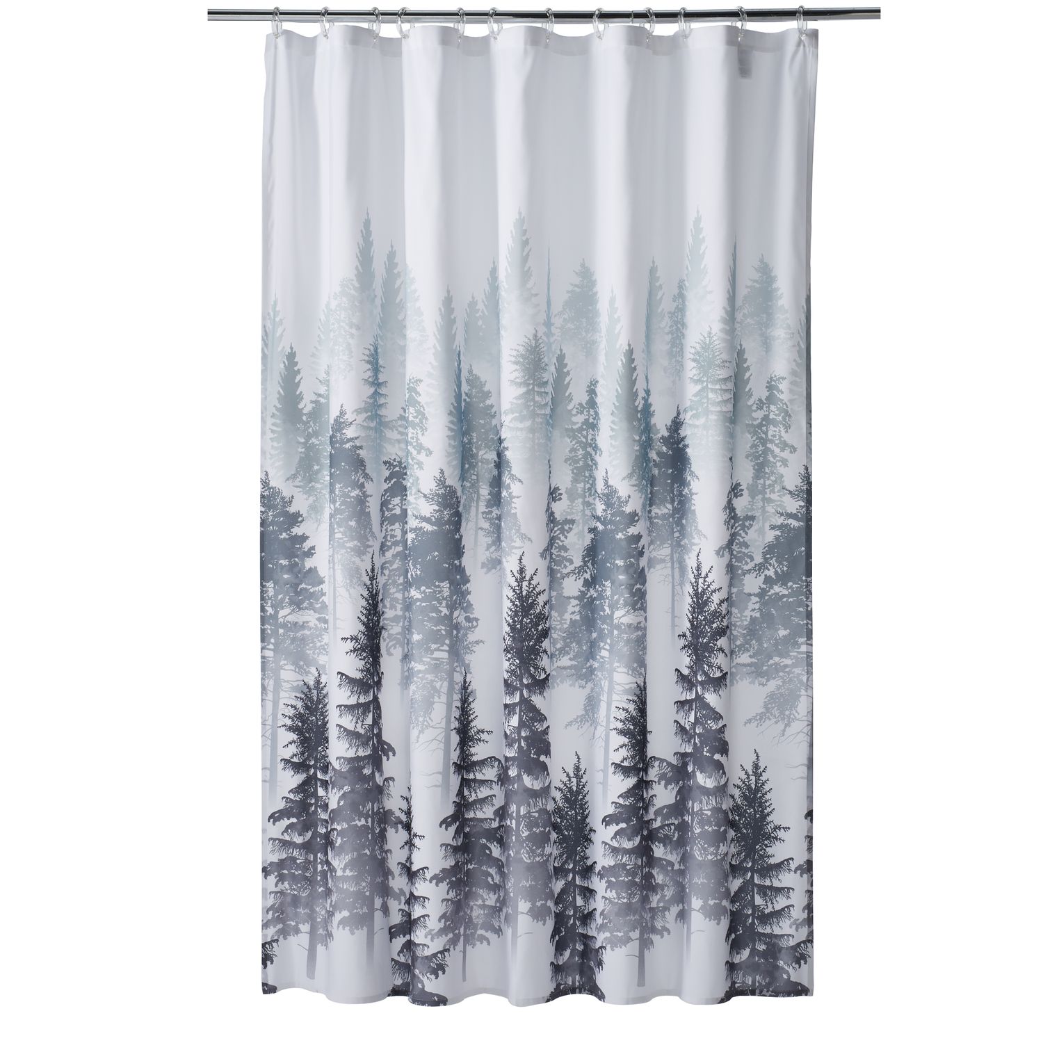 forest shower curtain