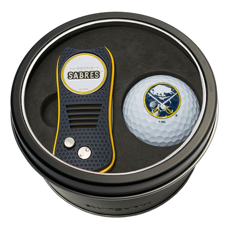 UPC 637556132567 product image for Team Golf Buffalo Sabres Switchfix Divot Tool & Golf Ball Set, Multicolor | upcitemdb.com