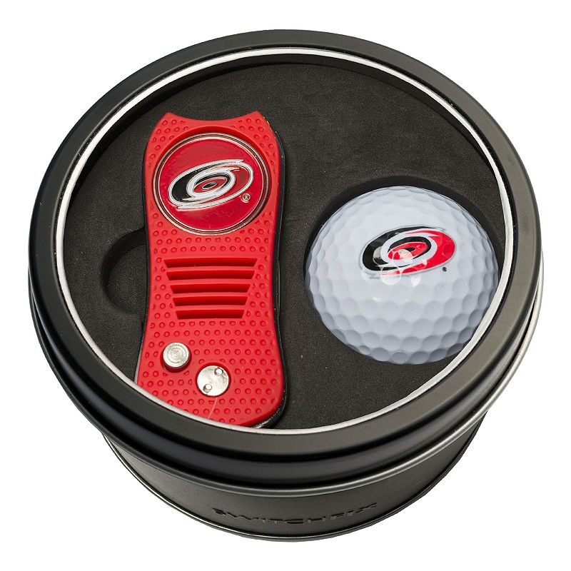 UPC 637556134561 product image for Team Golf Carolina Hurricanes Switchfix Divot Tool & Golf Ball Set | upcitemdb.com