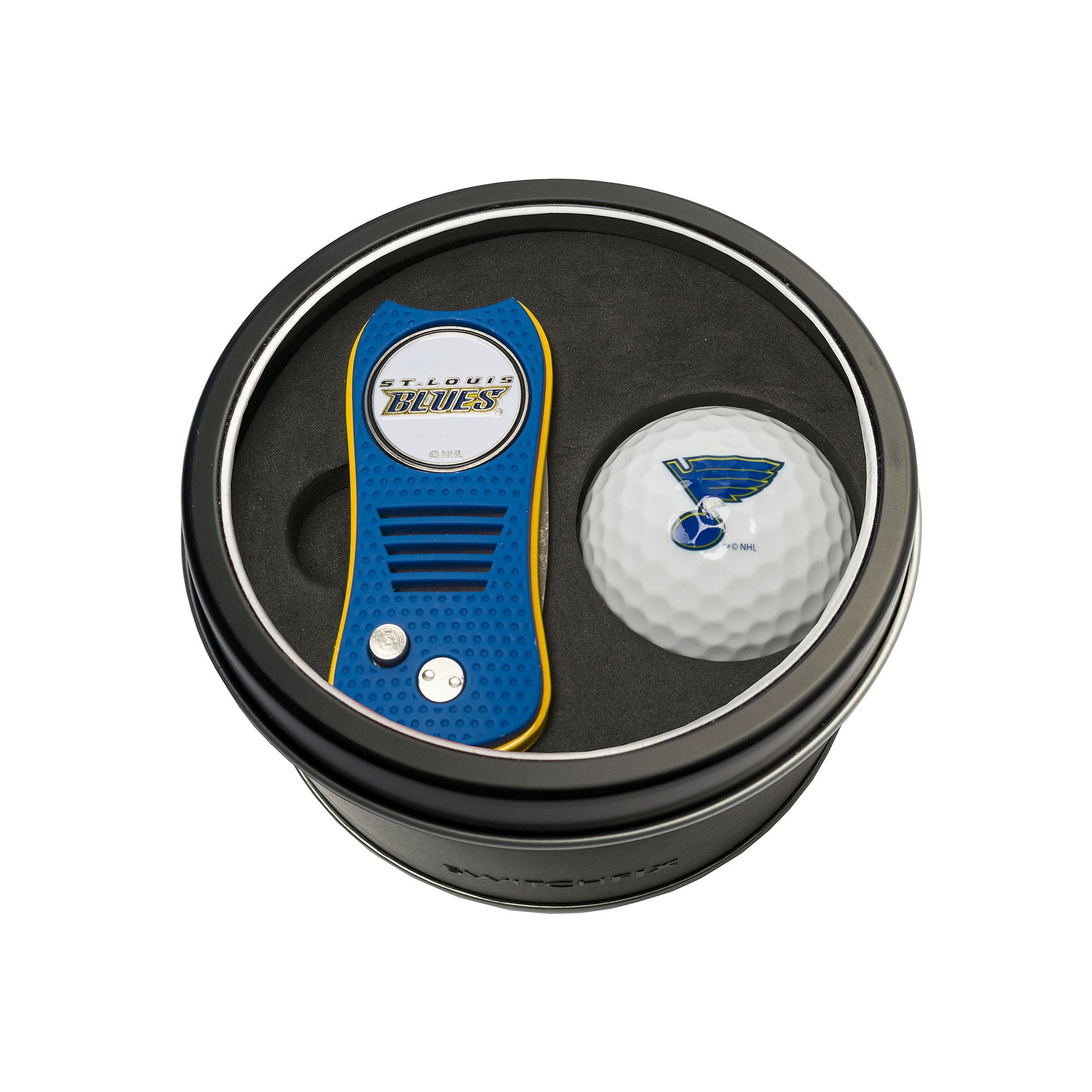 Team Golf St. Louis Blues Switchfix Divot Tool & Golf Ball Set