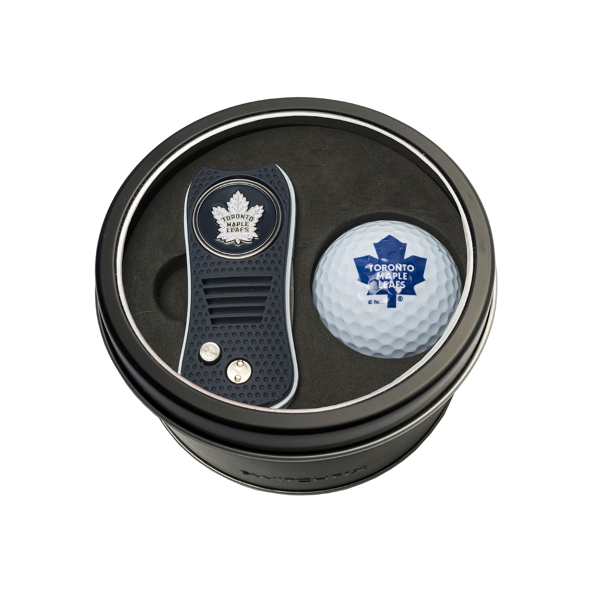 Team Golf Toronto Maple Leafs Switchfix Divot Tool & Golf Ball Set, Mpl Tea