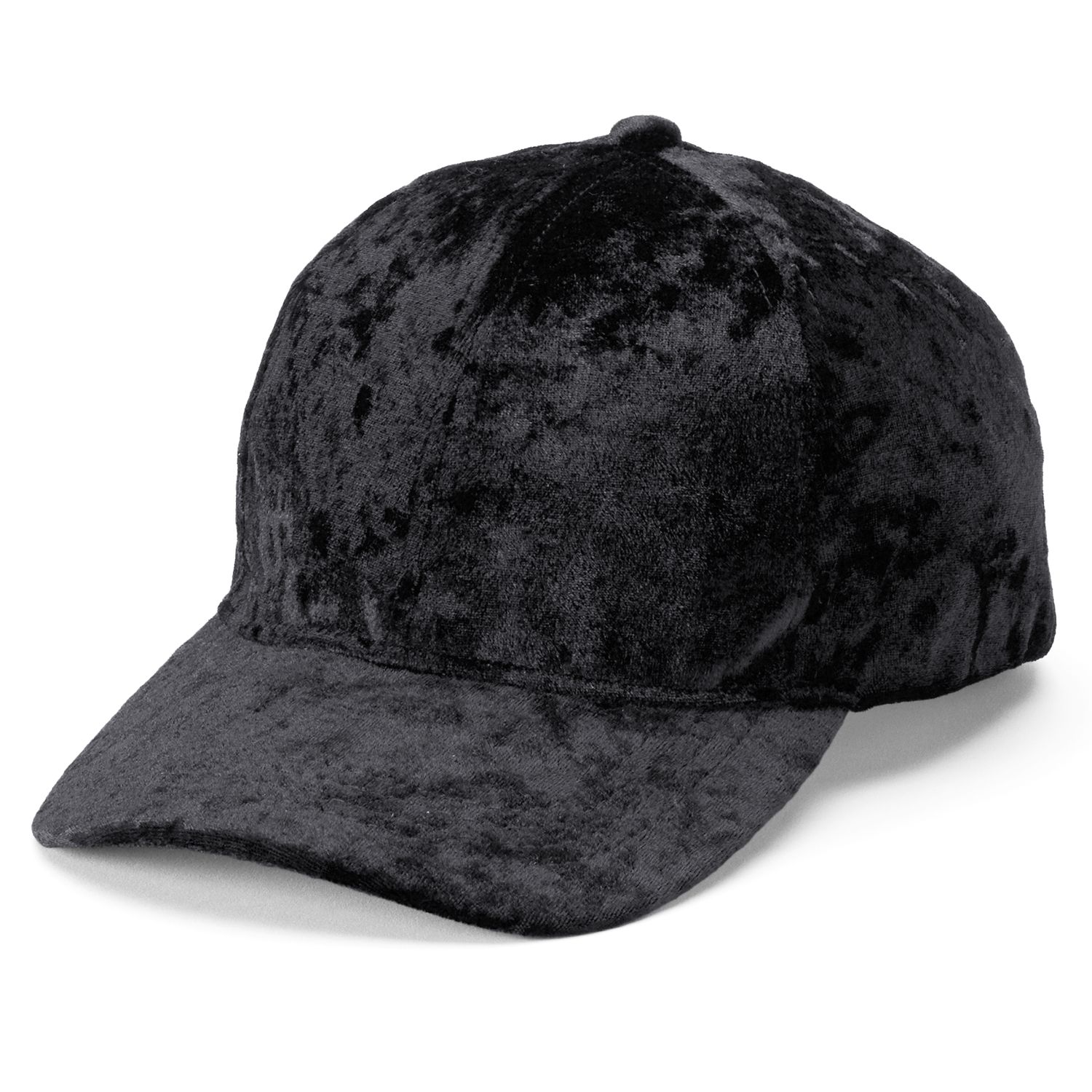 womens velvet baseball cap