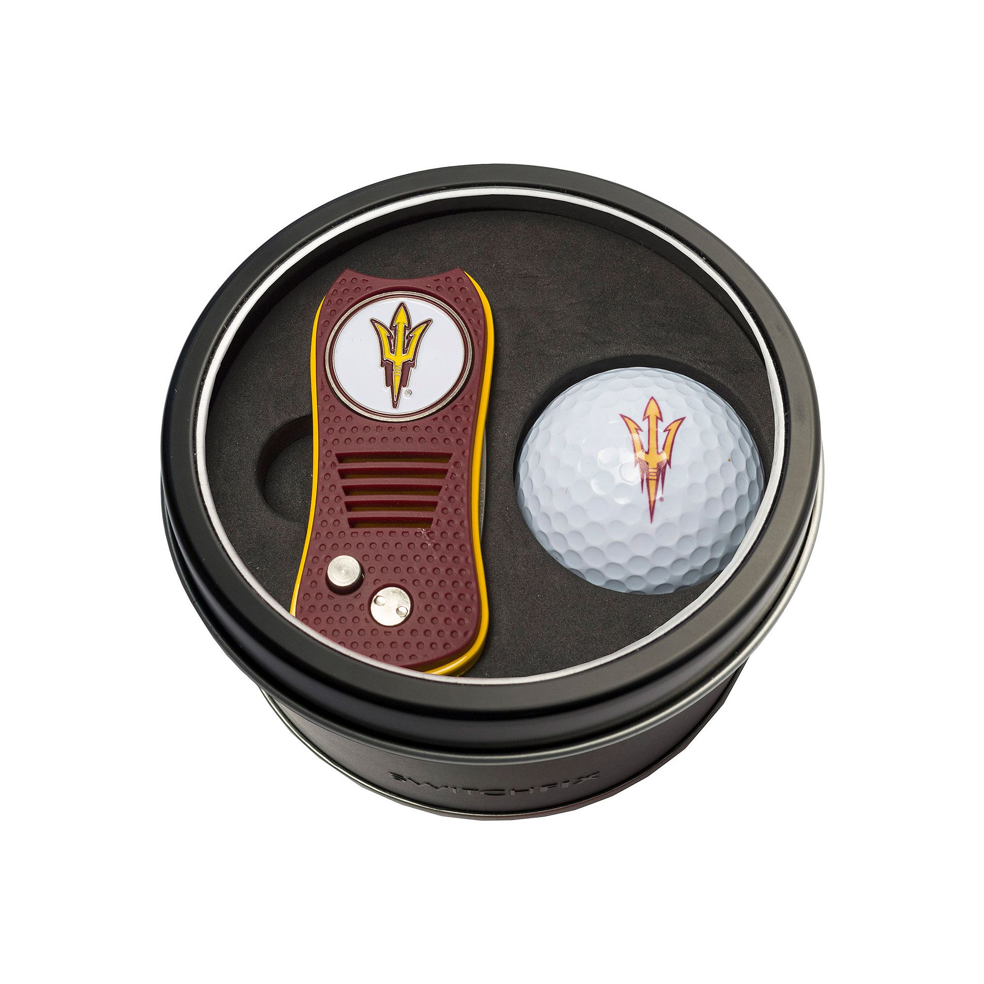 Team Golf Arizona State Sun Devils Switchfix Divot Tool & Golf Ball Set