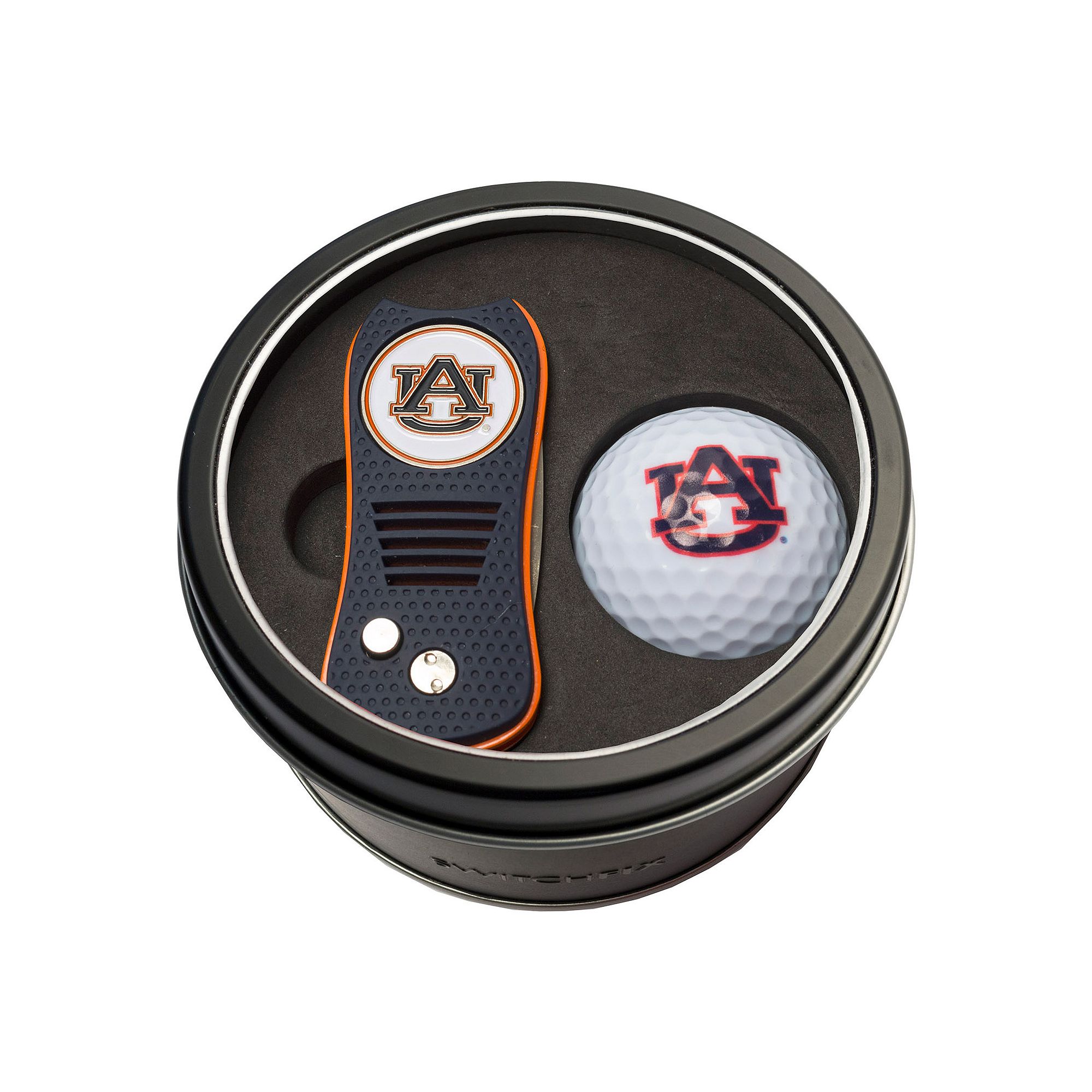 Team Golf Auburn Tigers Switchfix Divot Tool & Golf Ball Set