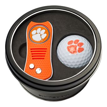 Team Golf Clemson Tigers Switchfix Divot Tool & Golf Ball Set