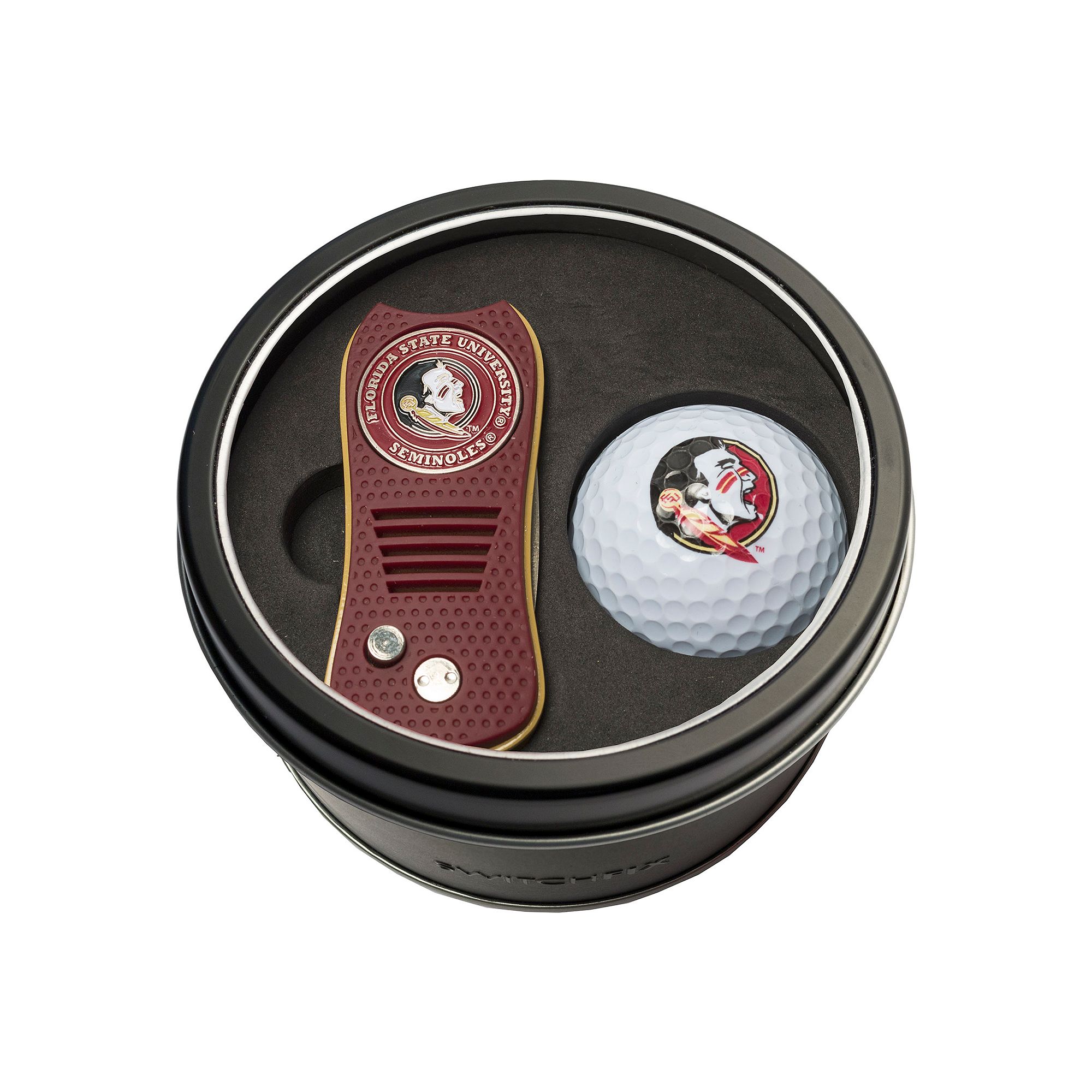 Team Golf Florida State Seminoles Switchfix Divot Tool & Golf Ball Set
