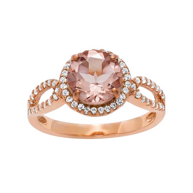 Kohls on sale morganite rings