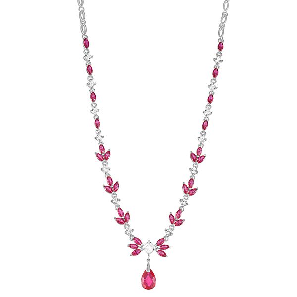 Kohls deals ruby necklace