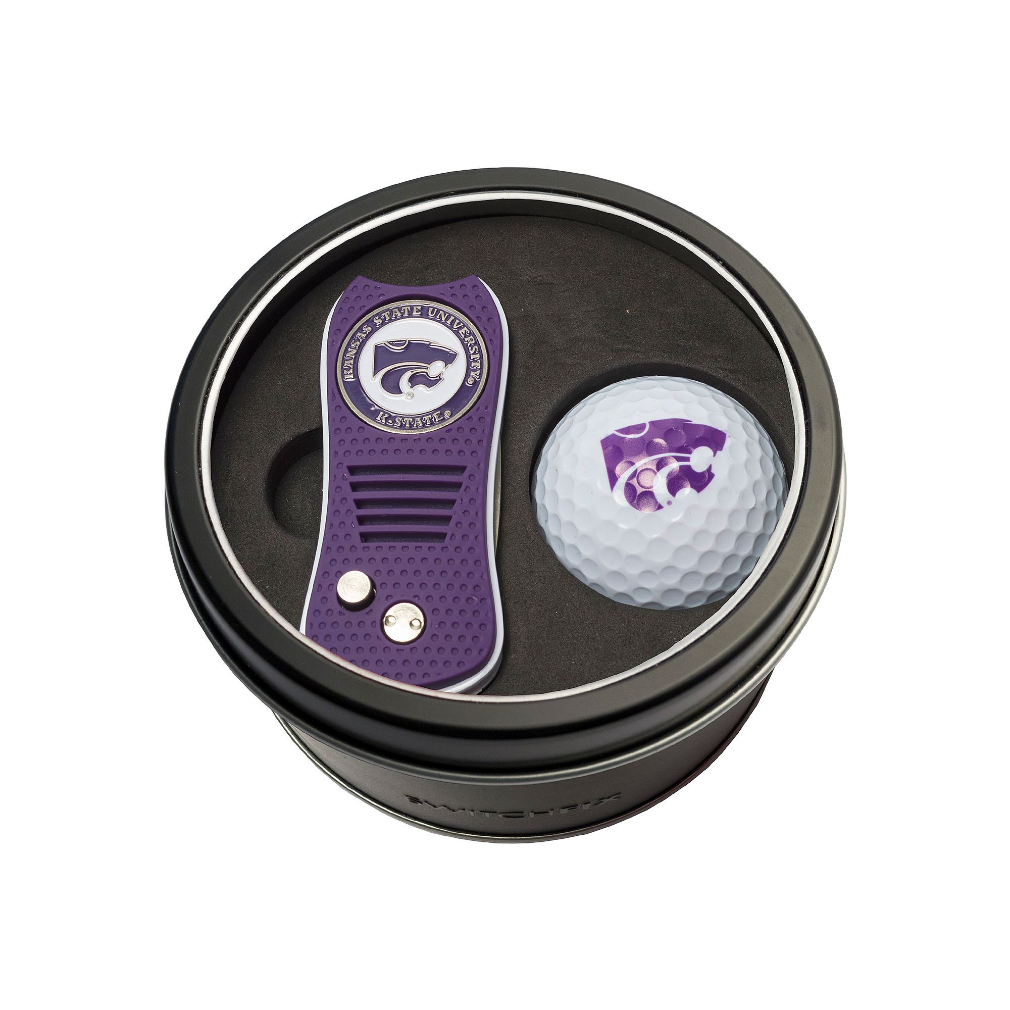 Team Golf Kansas State Wildcats Switchfix Divot Tool & Golf Ball Set