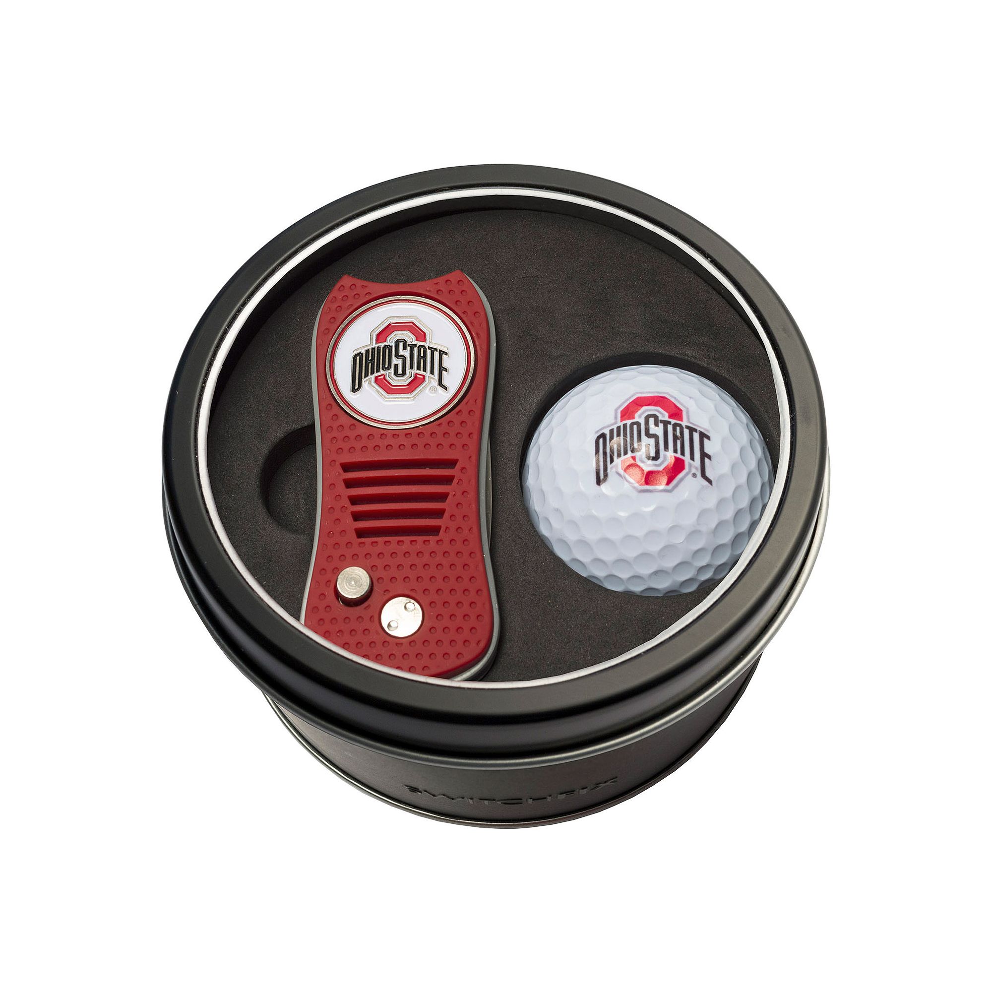 Team Golf Ohio State Buckeyes Switchfix Divot Tool & Golf Ball Set
