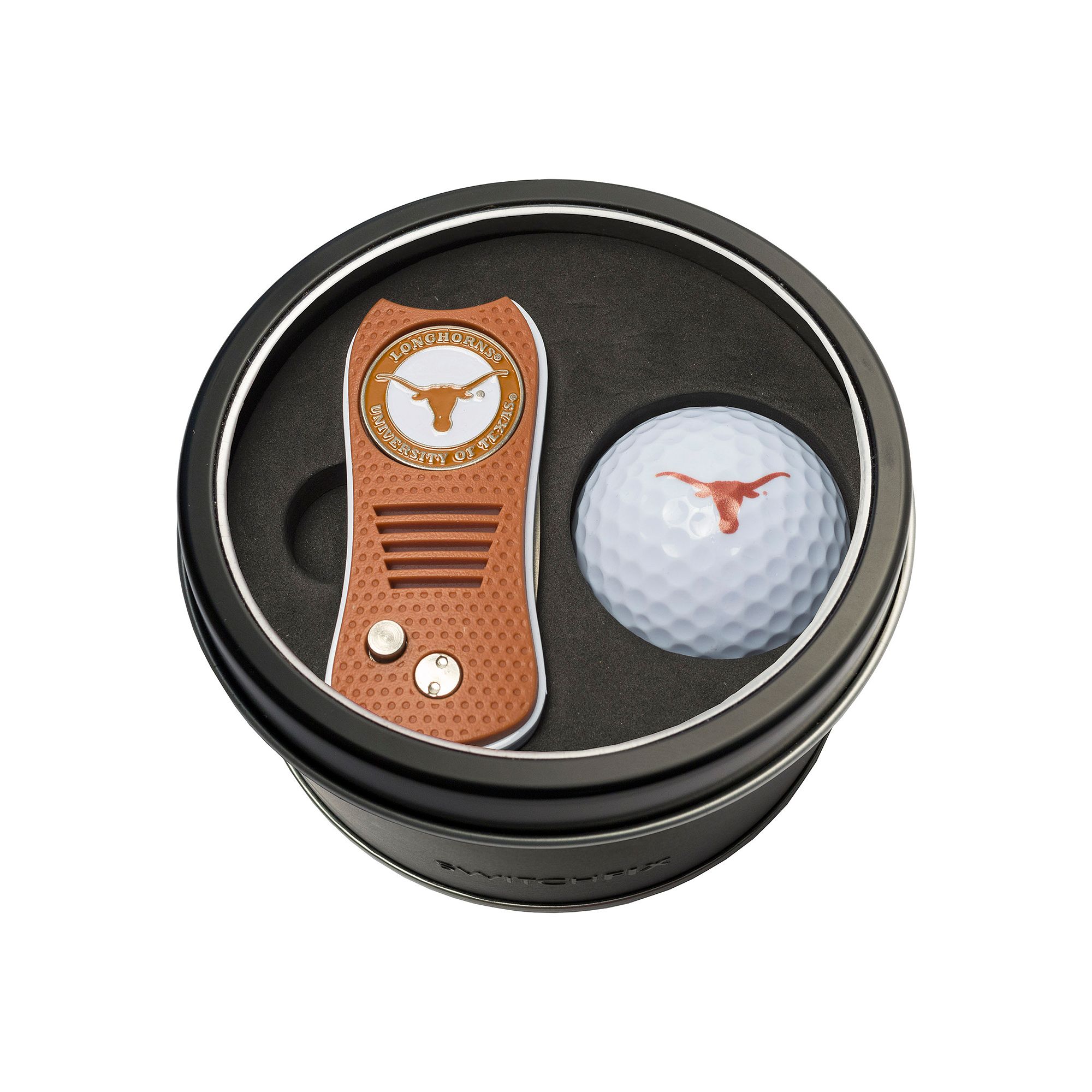 Team Golf Texas Longhorns Switchfix Divot Tool & Golf Ball Set
