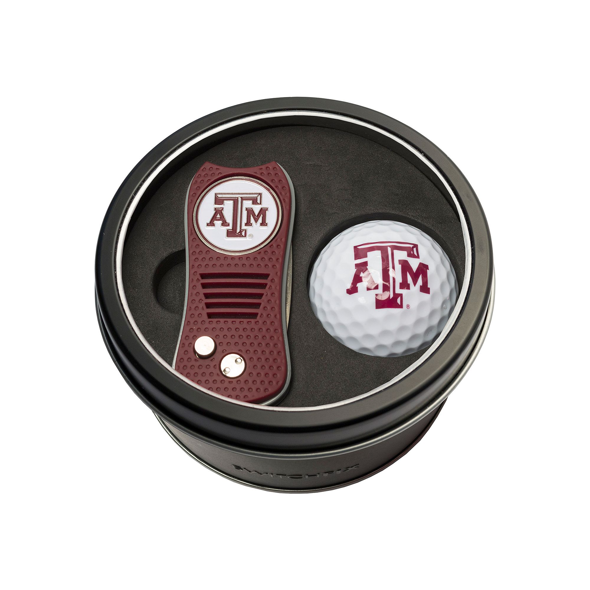 Team Golf Texas A&M Aggies Switchfix Divot Tool & Golf Ball Set