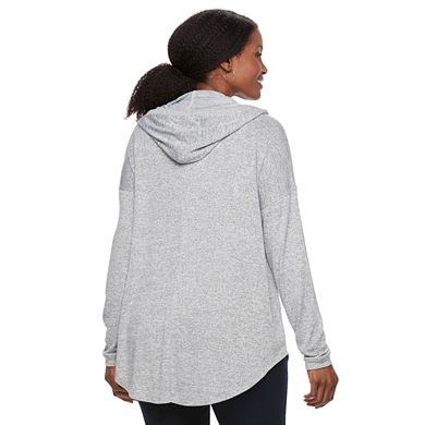Plus Size Sonoma Goods For Life® Hooded Cardigan