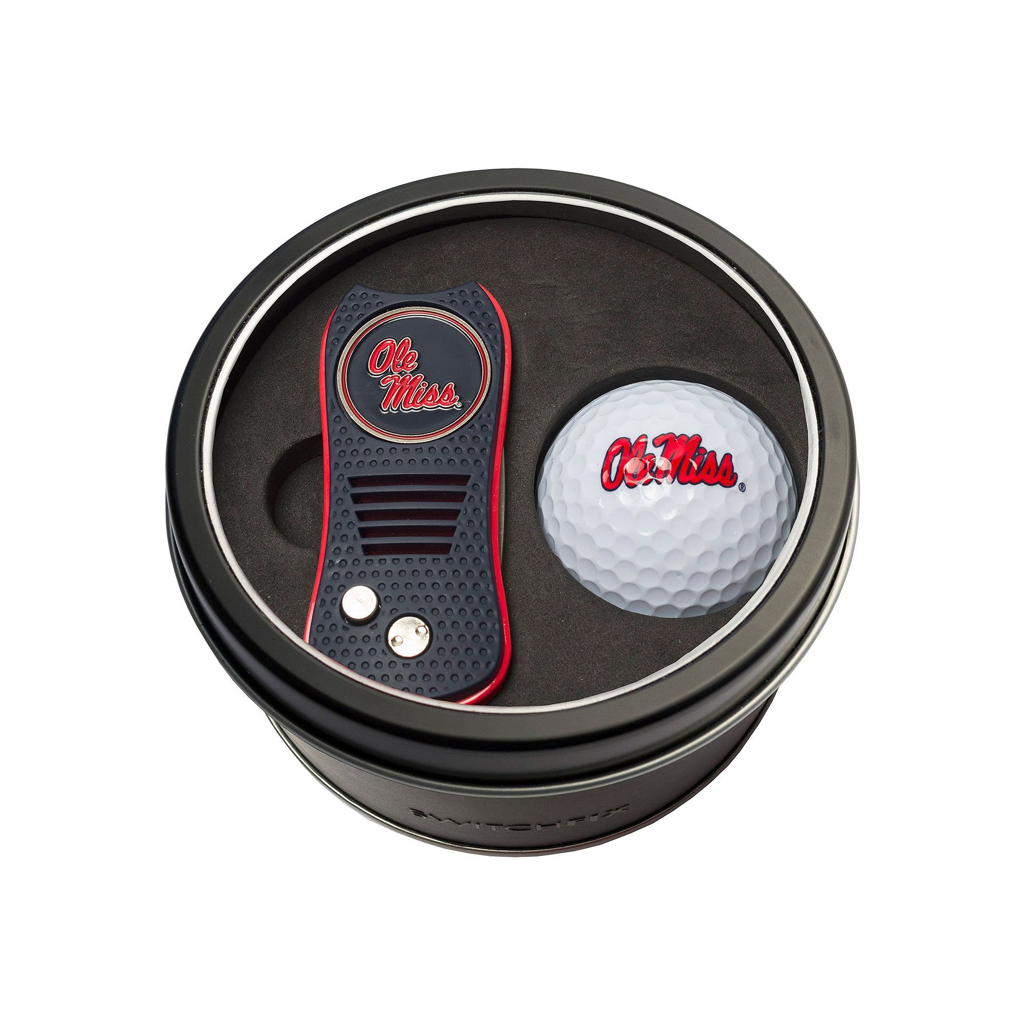 Team Golf Ole Miss Rebels Switchfix Divot Tool & Golf Ball Set