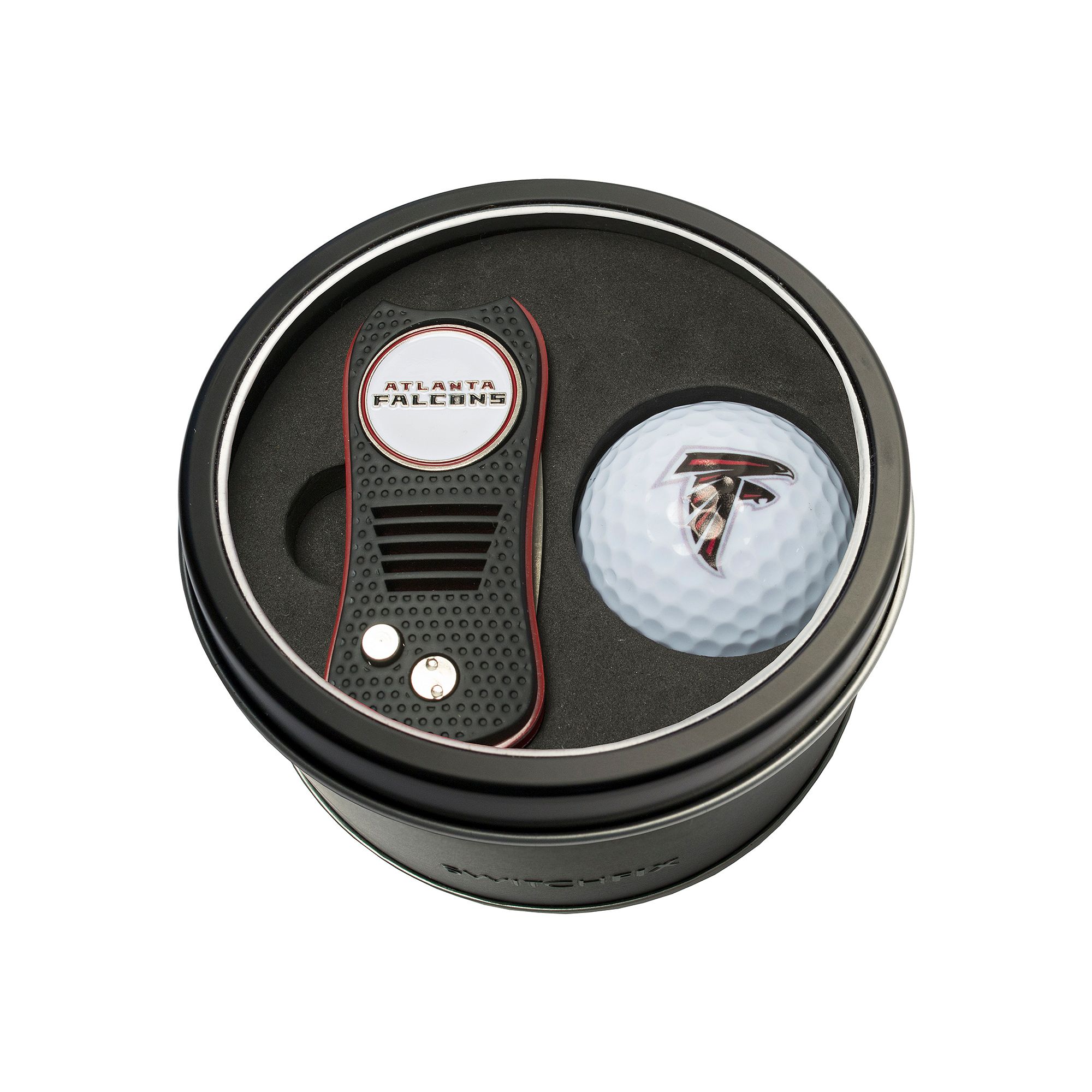 Team Golf Atlanta Falcons Switchfix Divot Tool & Golf Ball Set