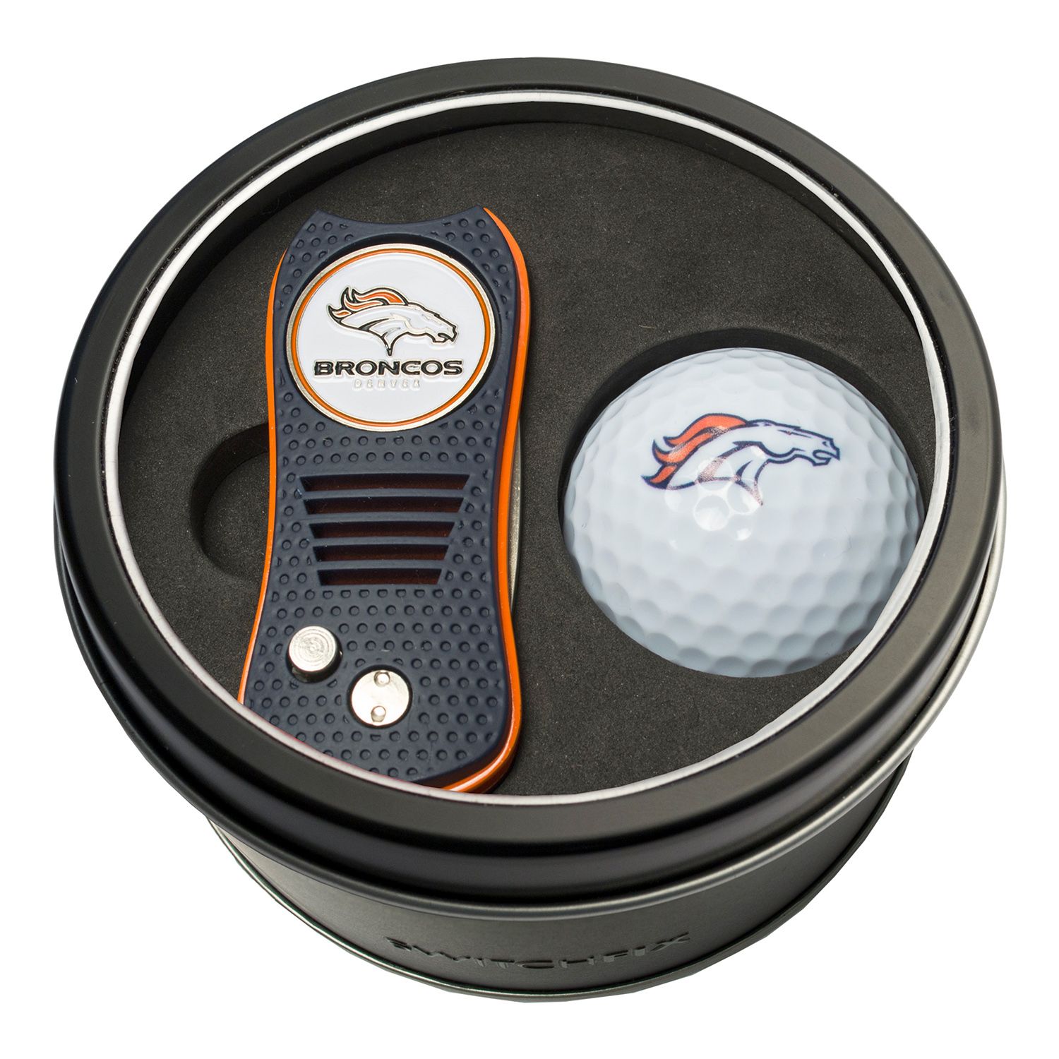 Denver Broncos Golf Balls Tees & Glove Set