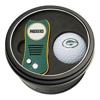 Team Golf Green Bay Packers Switchfix Divot Tool & Golf Ball Set