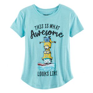 Girls 7-16 & Plus Size Despicable Me Minions 