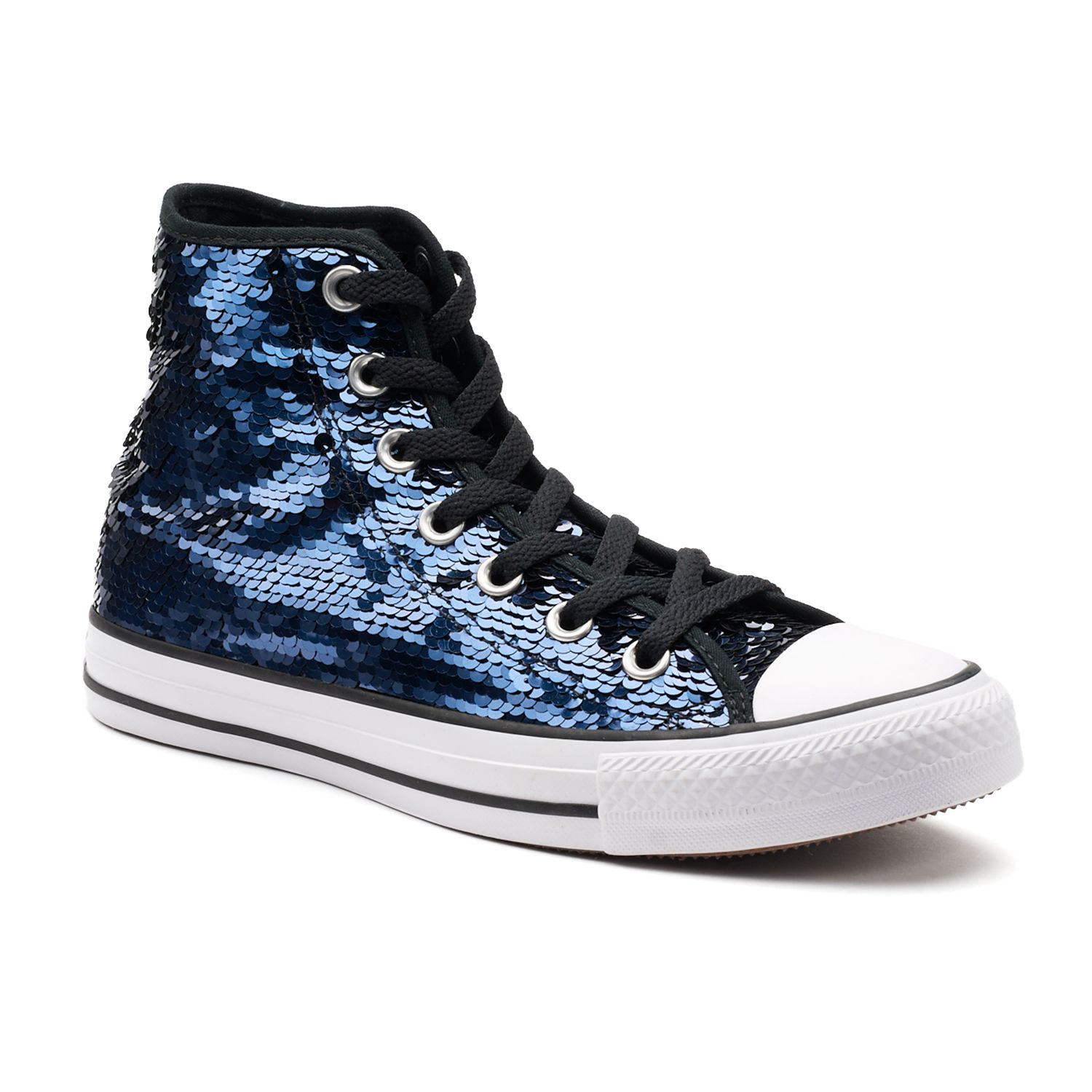 sequin converse all stars