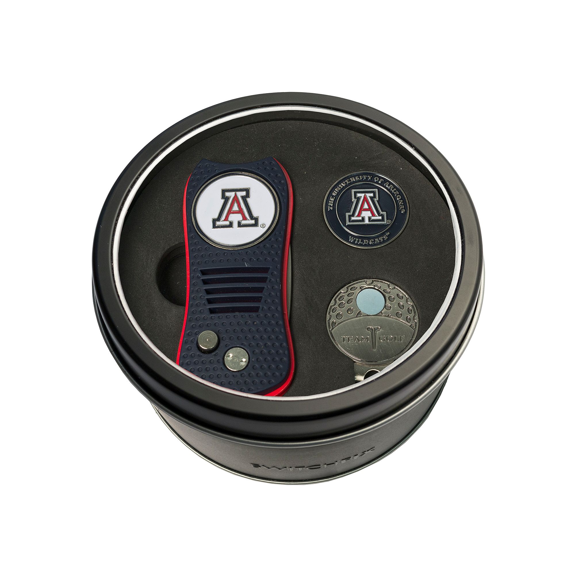 Team Golf Arizona Wildcats Switchfix Divot Tool, Cap Clip & Ball Marker Set