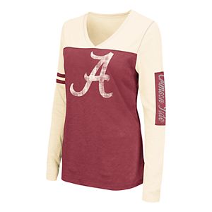 Women's Campus Heritage Alabama Crimson Tide Distressed Graphic Tee
