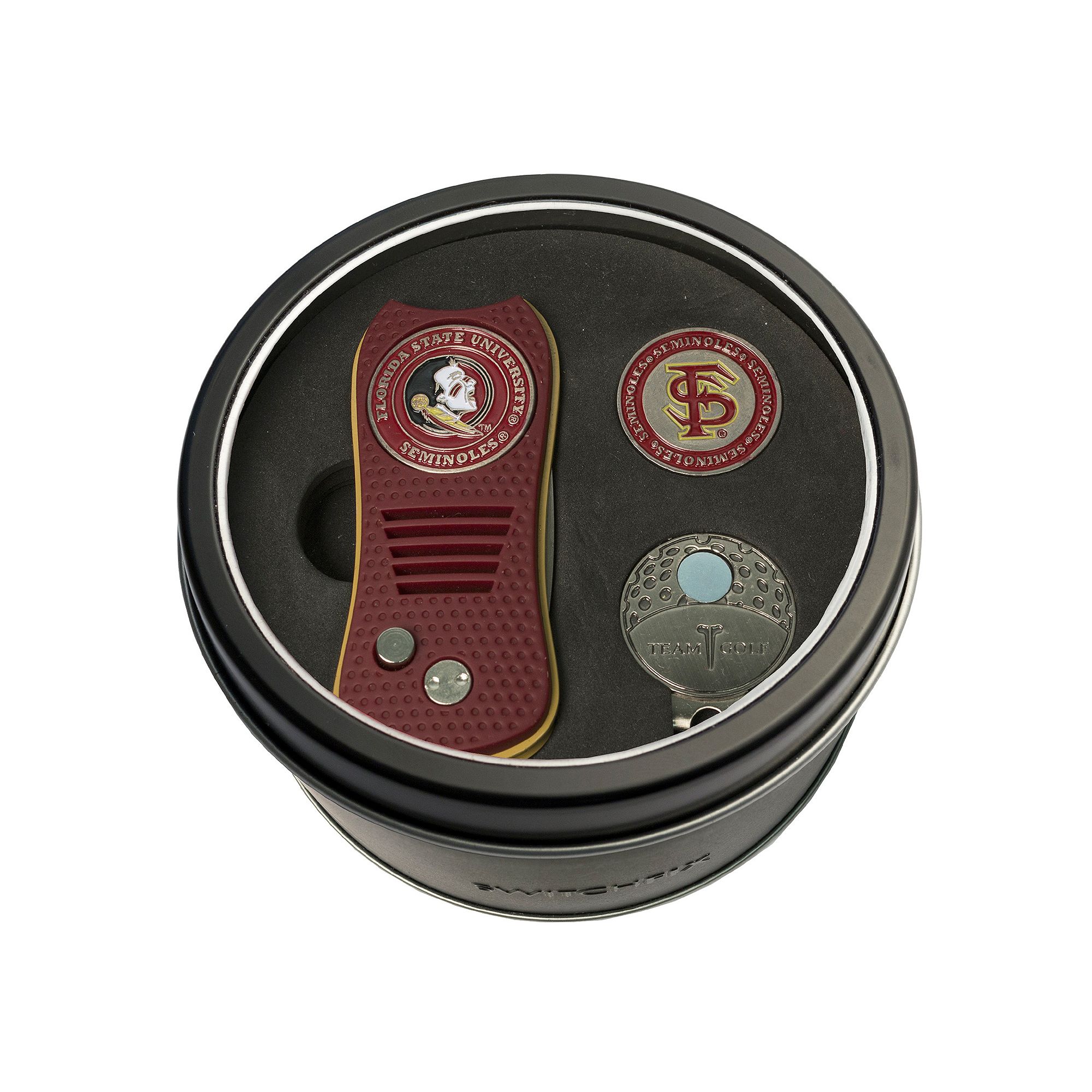 Team Golf Florida State Seminoles Switchfix Divot Tool, Cap Clip & Ball Mar