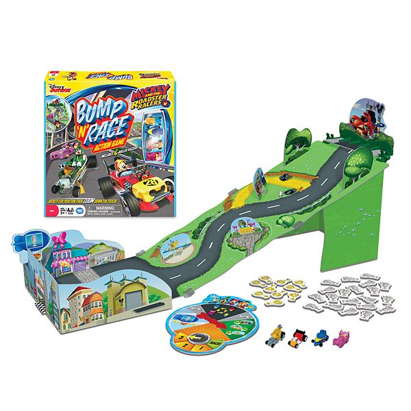 Disney's Mickey Mouse & the Roadster Racers Bump 'n' Race Game by