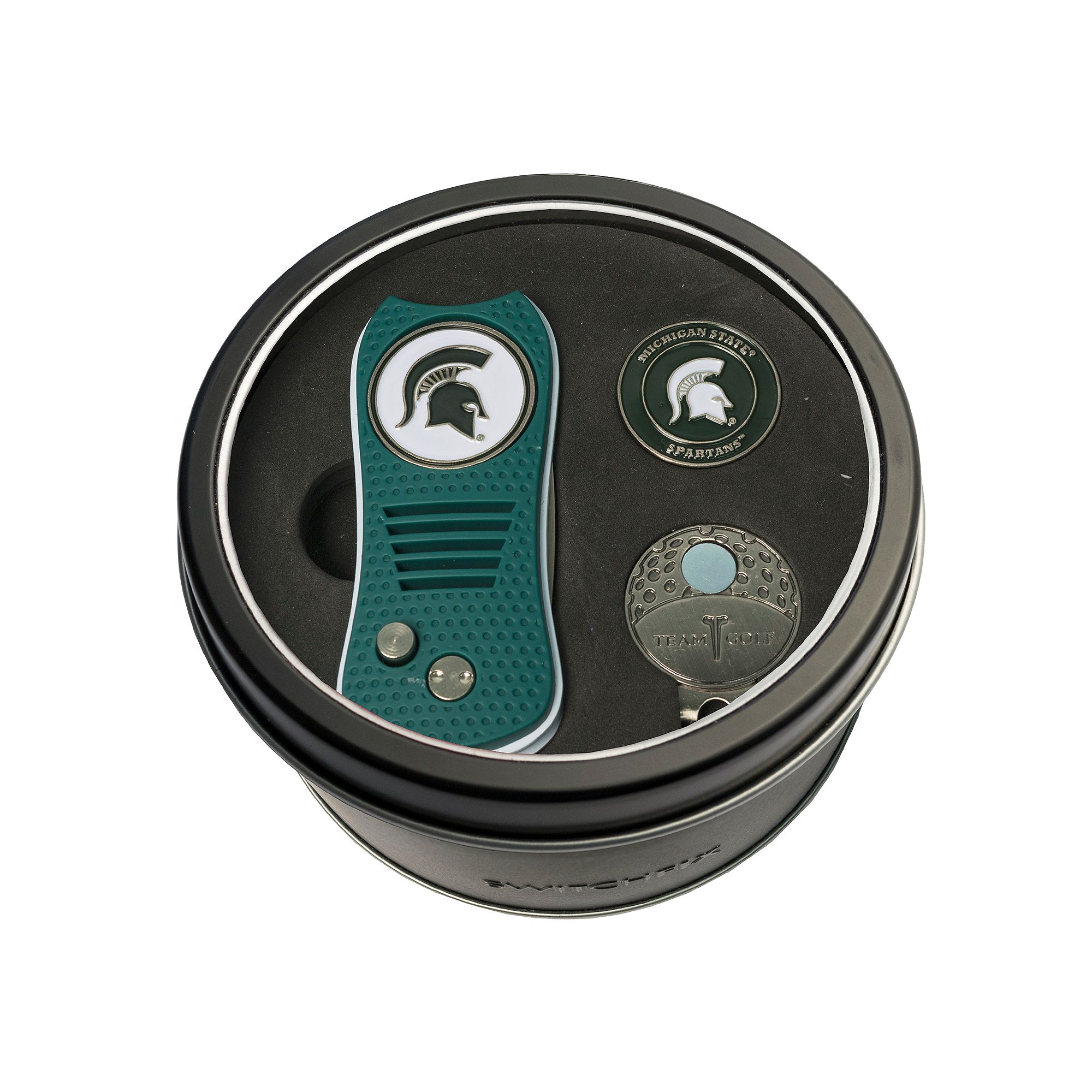 Team Golf Michigan State Spartans Switchfix Divot Tool, Cap Clip & Ball Mar