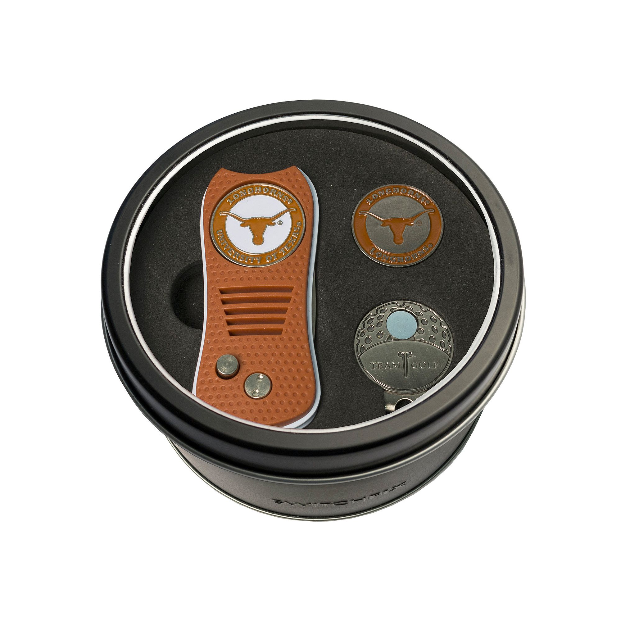 Team Golf Texas Longhorns Switchfix Divot Tool, Cap Clip & Ball Marker Set
