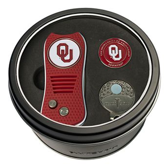 Team Golf Oklahoma Sooners Switchfix Divot Tool, Cap Clip & Ball Marker Set