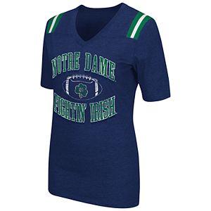 Women's Campus Heritage Notre Dame Fighting Irish Distressed Artistic Tee