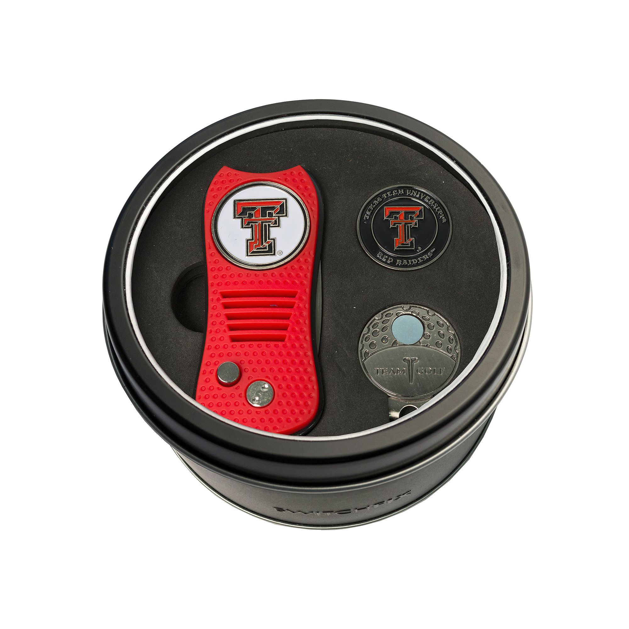 Team Golf Texas Tech Red Raiders Switchfix Divot Tool, Cap Clip & Ball Mark