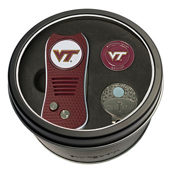 Team Golf Virginia Tech Hokies Switchfix Divot Tool, Cap Clip & Ball Marker Set
