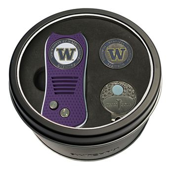 Team Golf Washington Huskies Switchfix Divot Tool, Cap Clip & Ball Marker Set