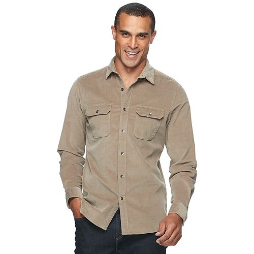 Men's Apt. 9® Slim-Fit Stretch Corduroy Shirt