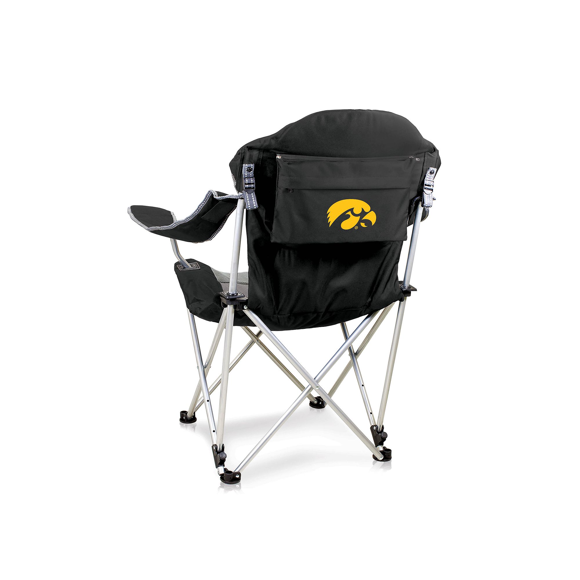 Picnic Time Iowa Hawkeyes Reclining Camp Chair, Team