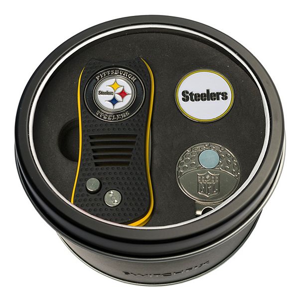 Pittsburgh Steelers Cap Clip and Golf Ball Markers