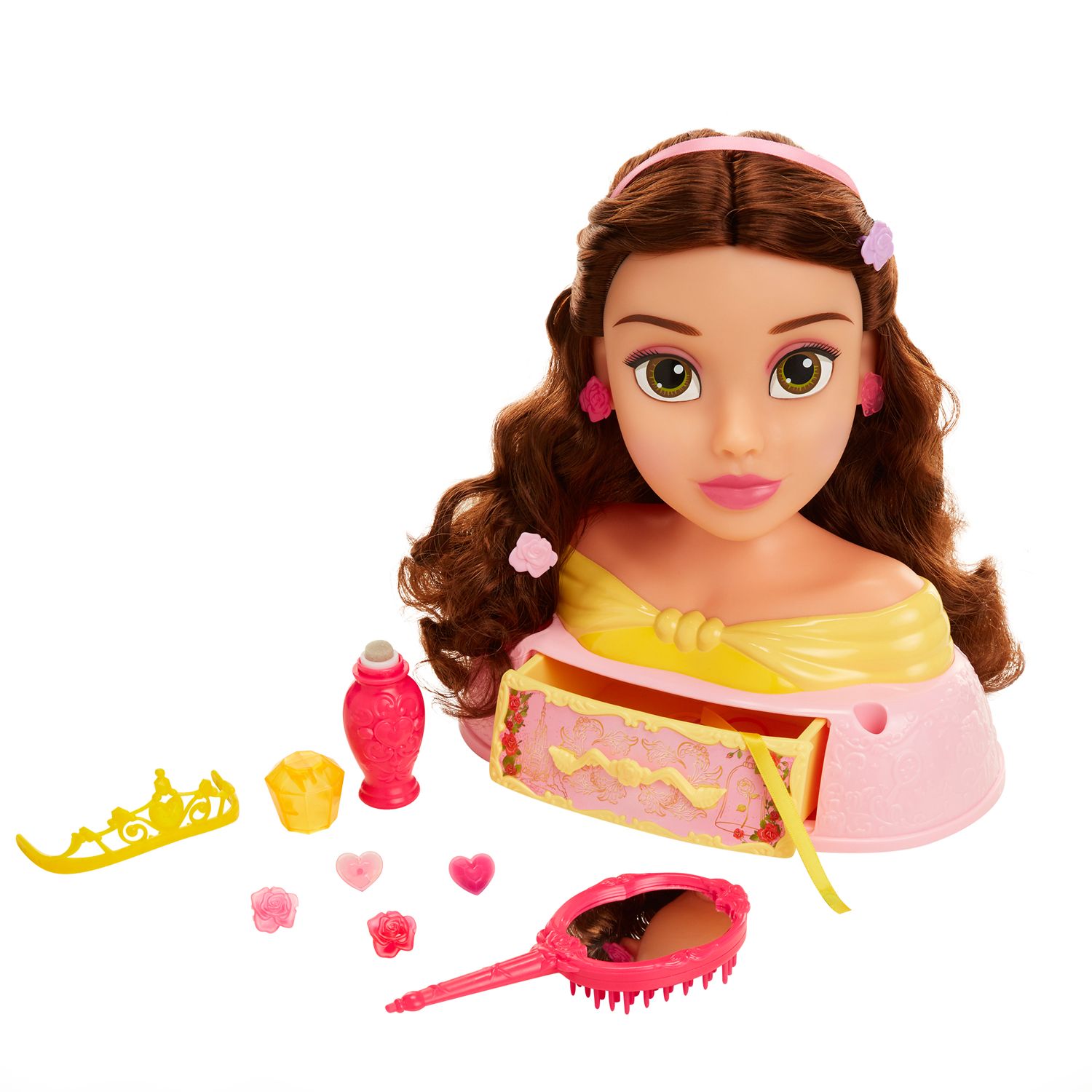 disney princess belle styling head