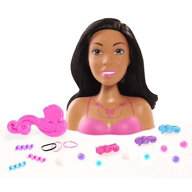 Barbie fab friends styling head online