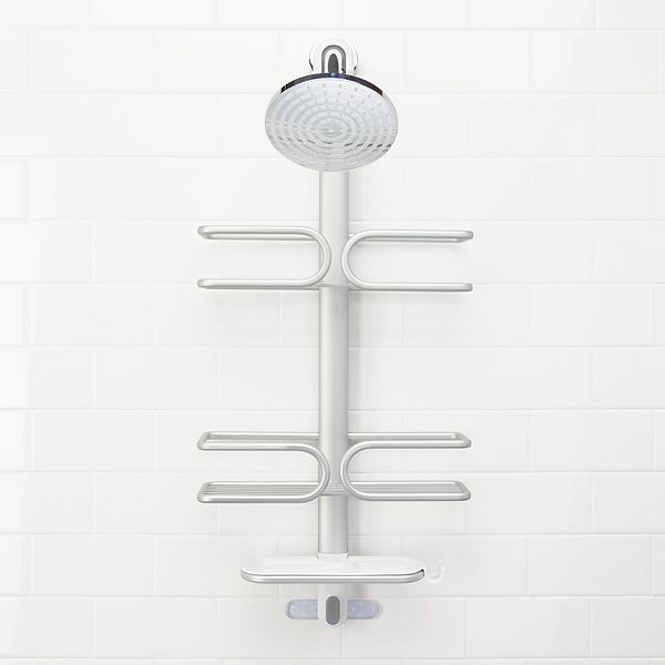 OXO 3Tier Aluminum Shower Caddy